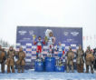 Спидвей на льду: третий финал, российские гонщики - лидеры