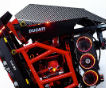 Игровая приставка в виде двигателя и бака мотоцикла Ducati Monster